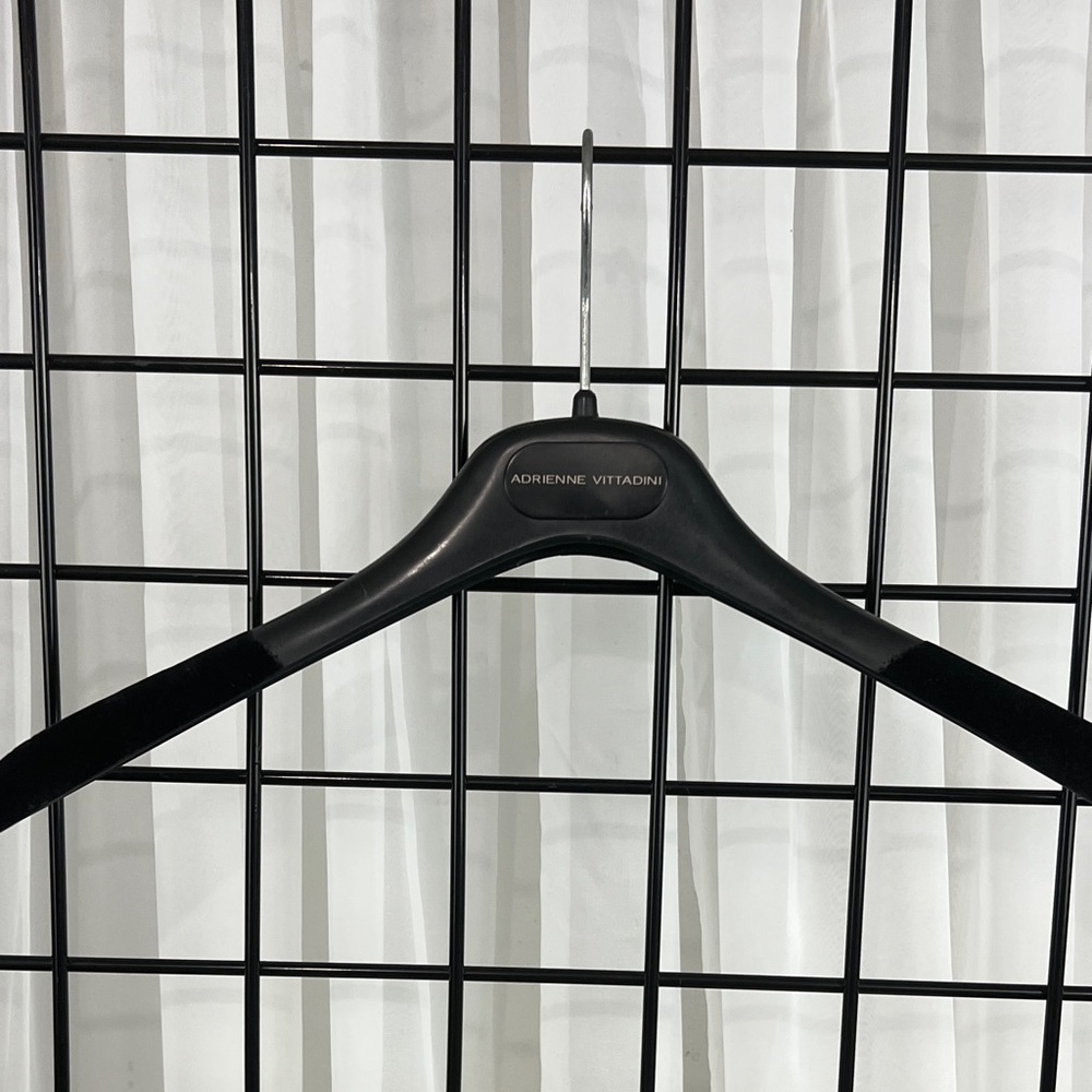 Adrienne Vittadini Sleek Black Hanger